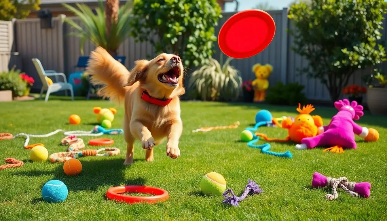 Durable Dog Yard Toys: Keep Your Pup Entertained