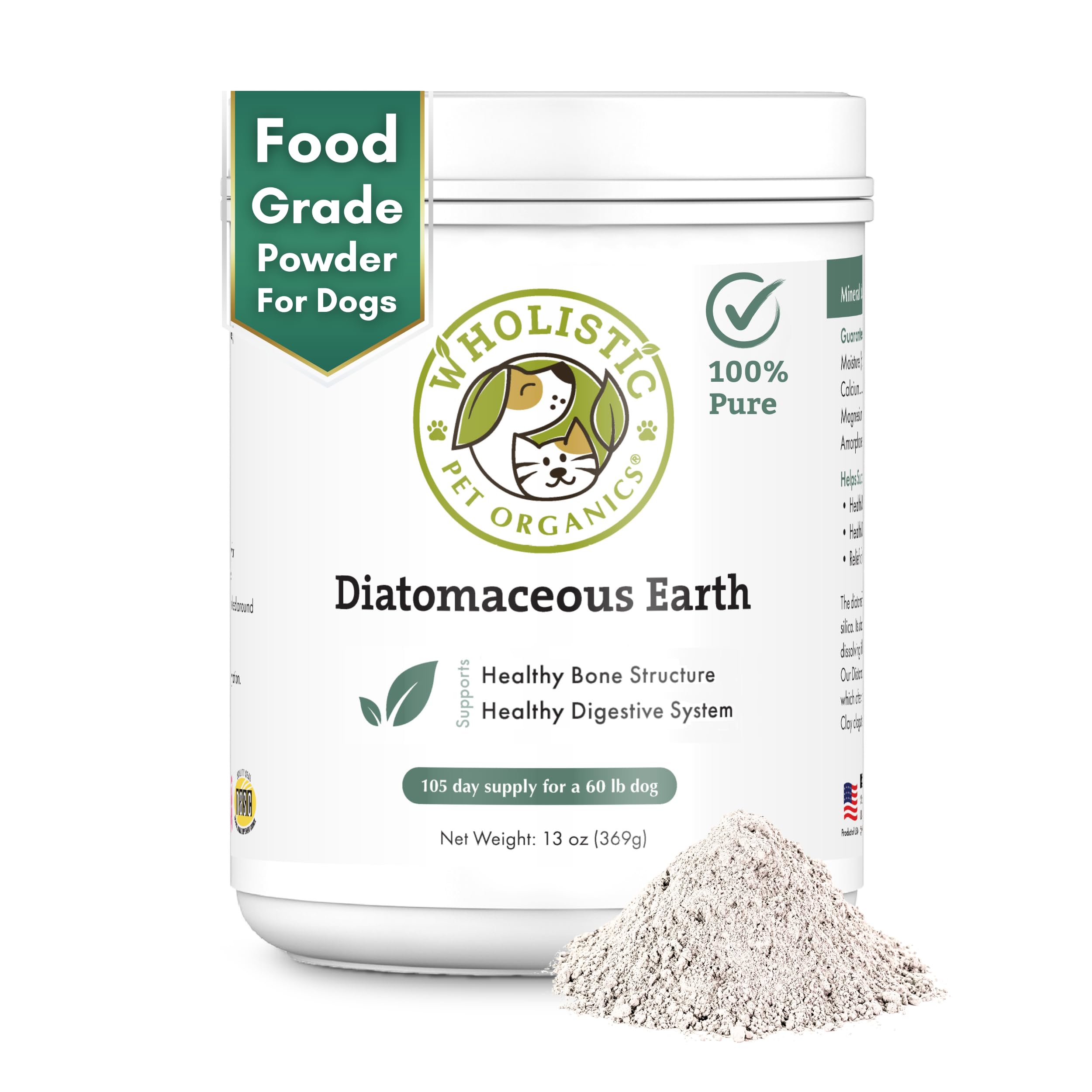 Safe Dosage of Diatomaceous Earth for Dogs: What to Know