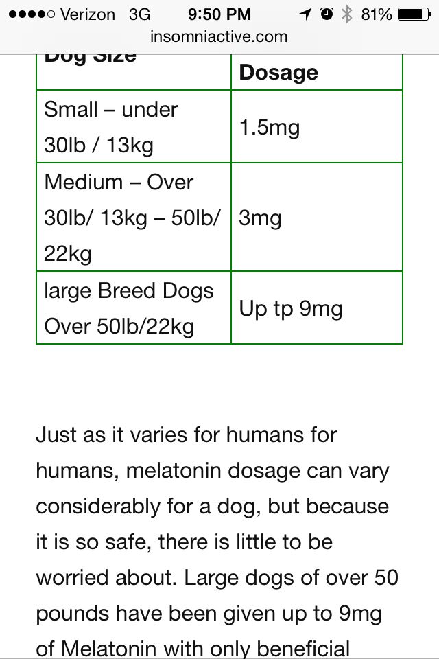 Need Melatonin Dosage for Your Dog? Use Our Weight Calculator Chart!