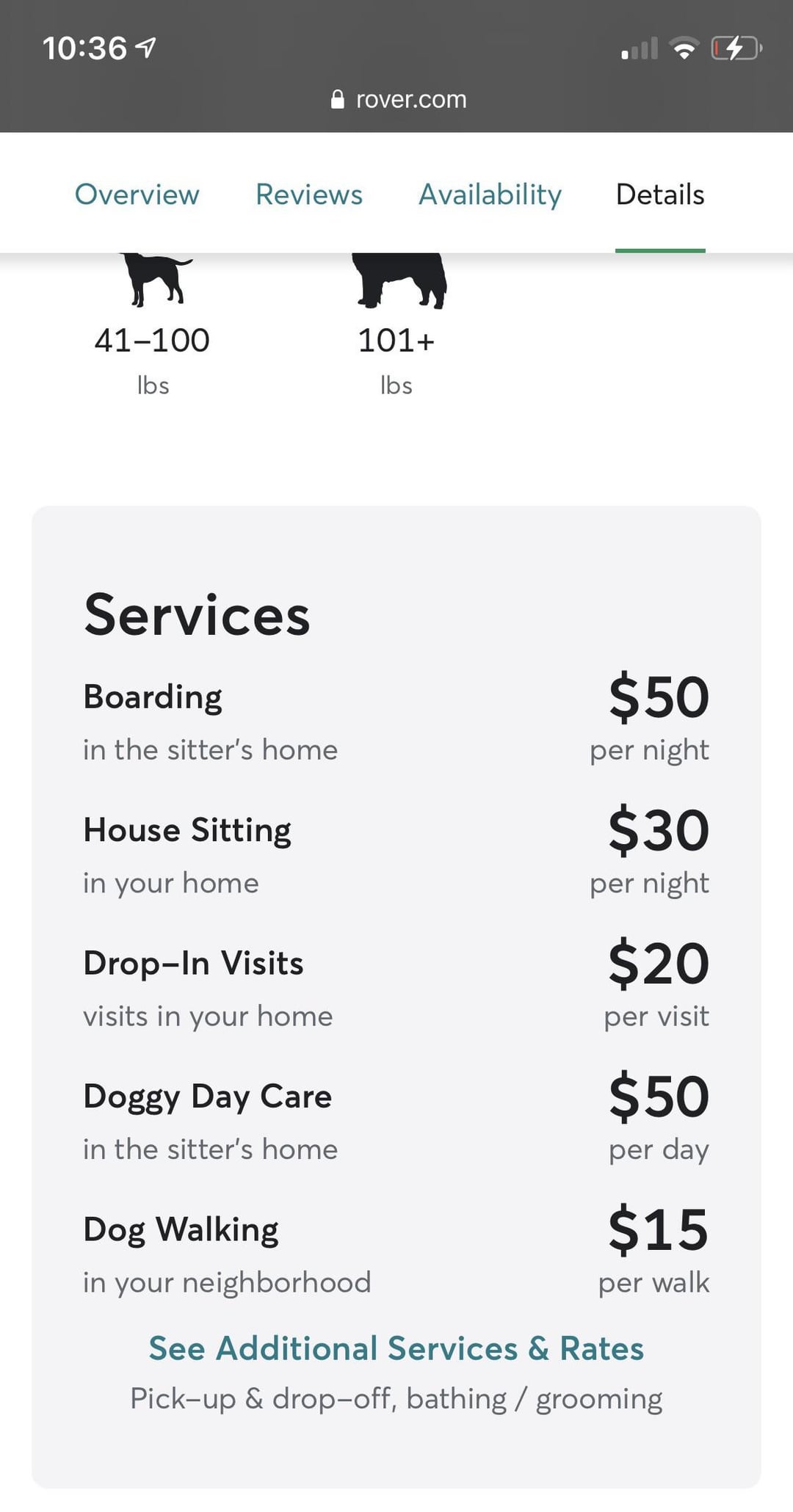 How much is doggy daycare overnight? Get the best rates!