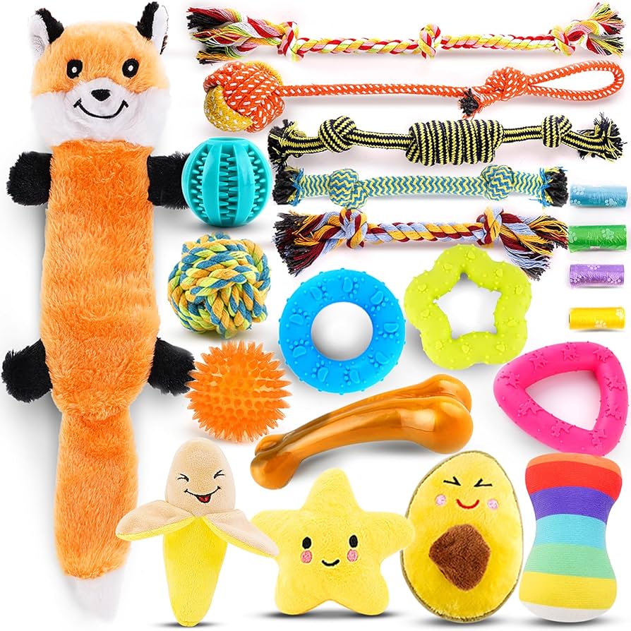 Life is Good Dog Toy Variety:Balls,Ropes,and Plush Toys