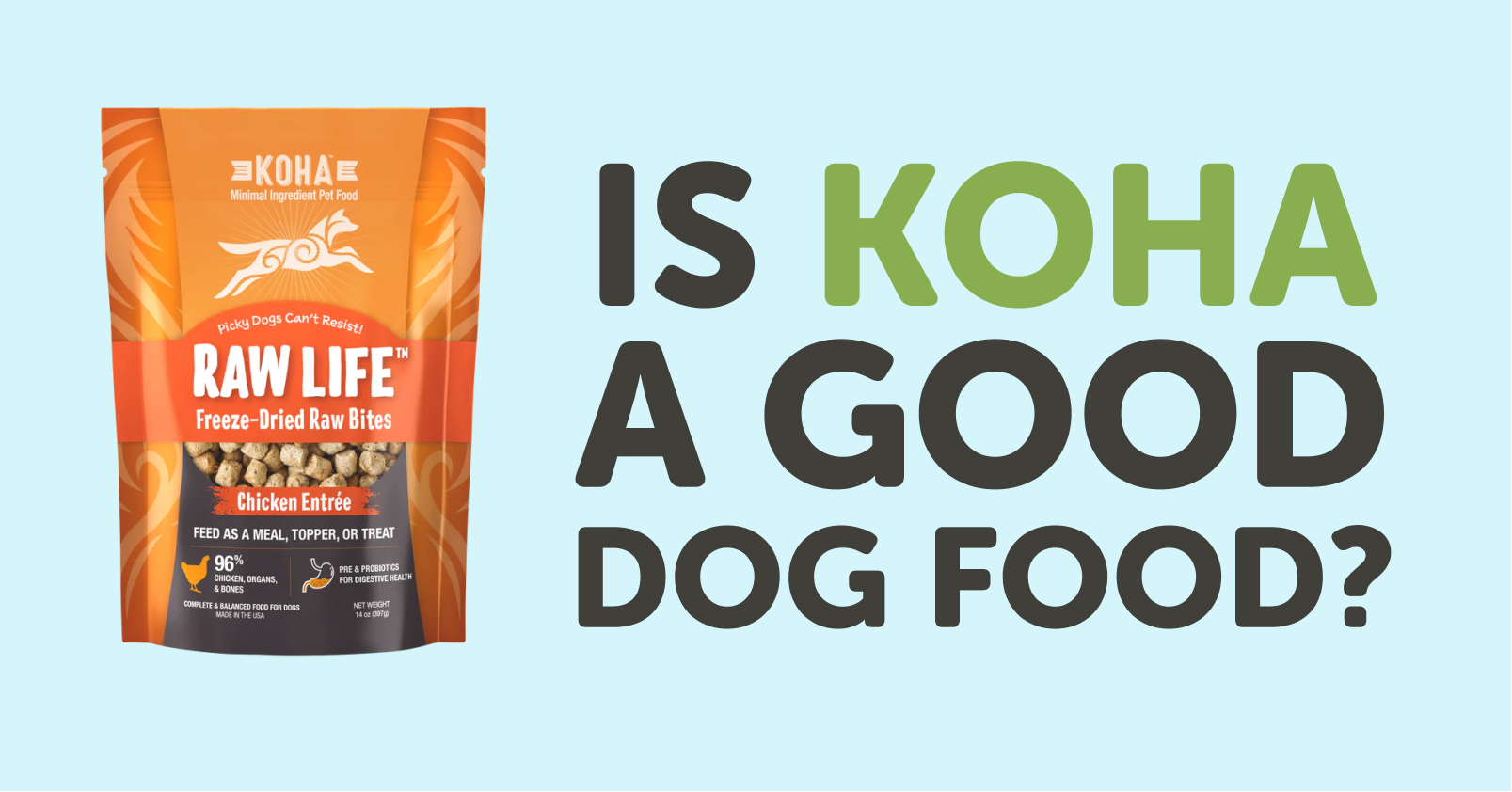 Best Koha Dog Food Reviews 2024 : Top-Rated Recipes and Buyers Guide.