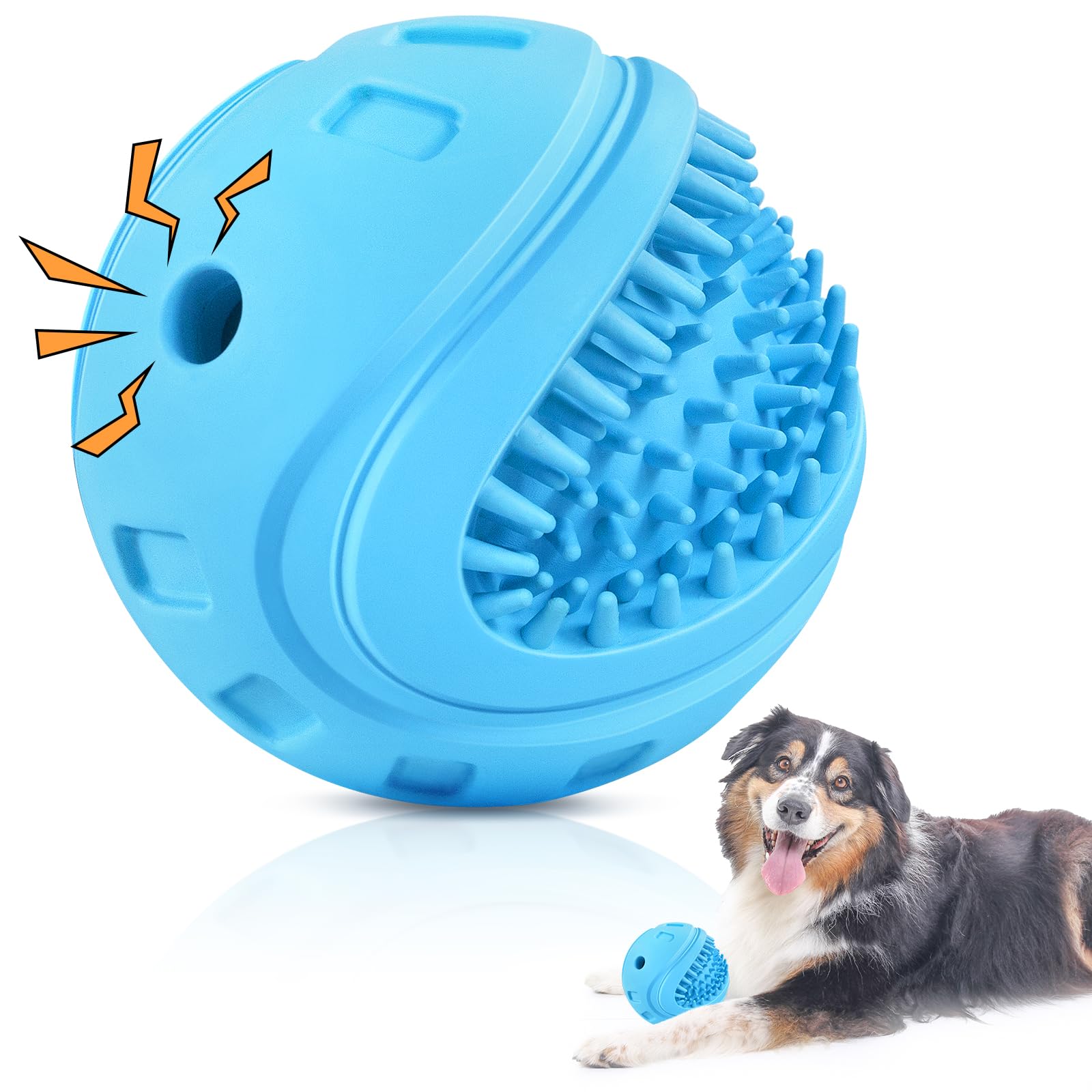 Indestructible Squeaky Dog Toy: Toughest Chew Toys for Dogs!