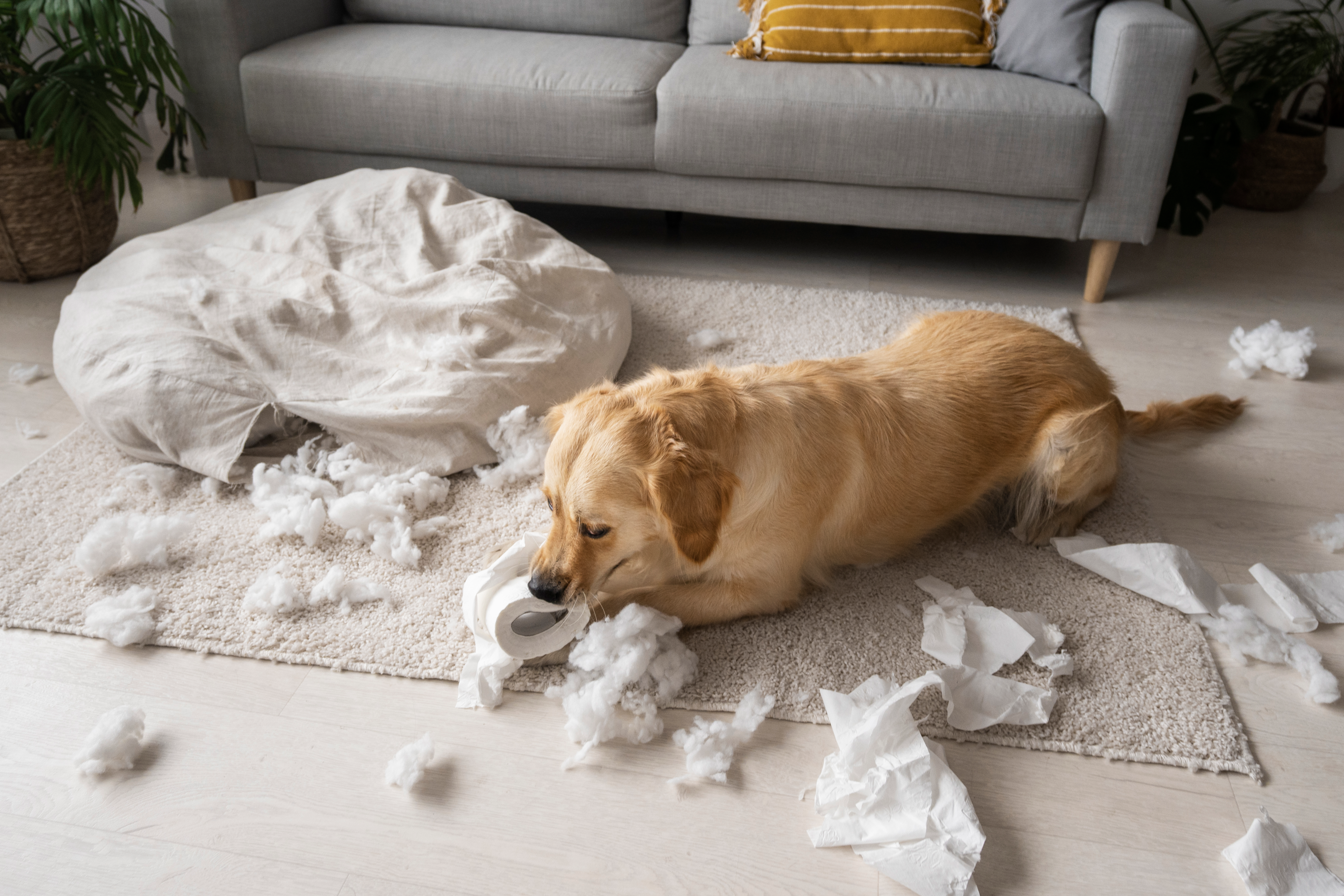 Why do dogs dig on beds and couches? Simple tips to stop it!