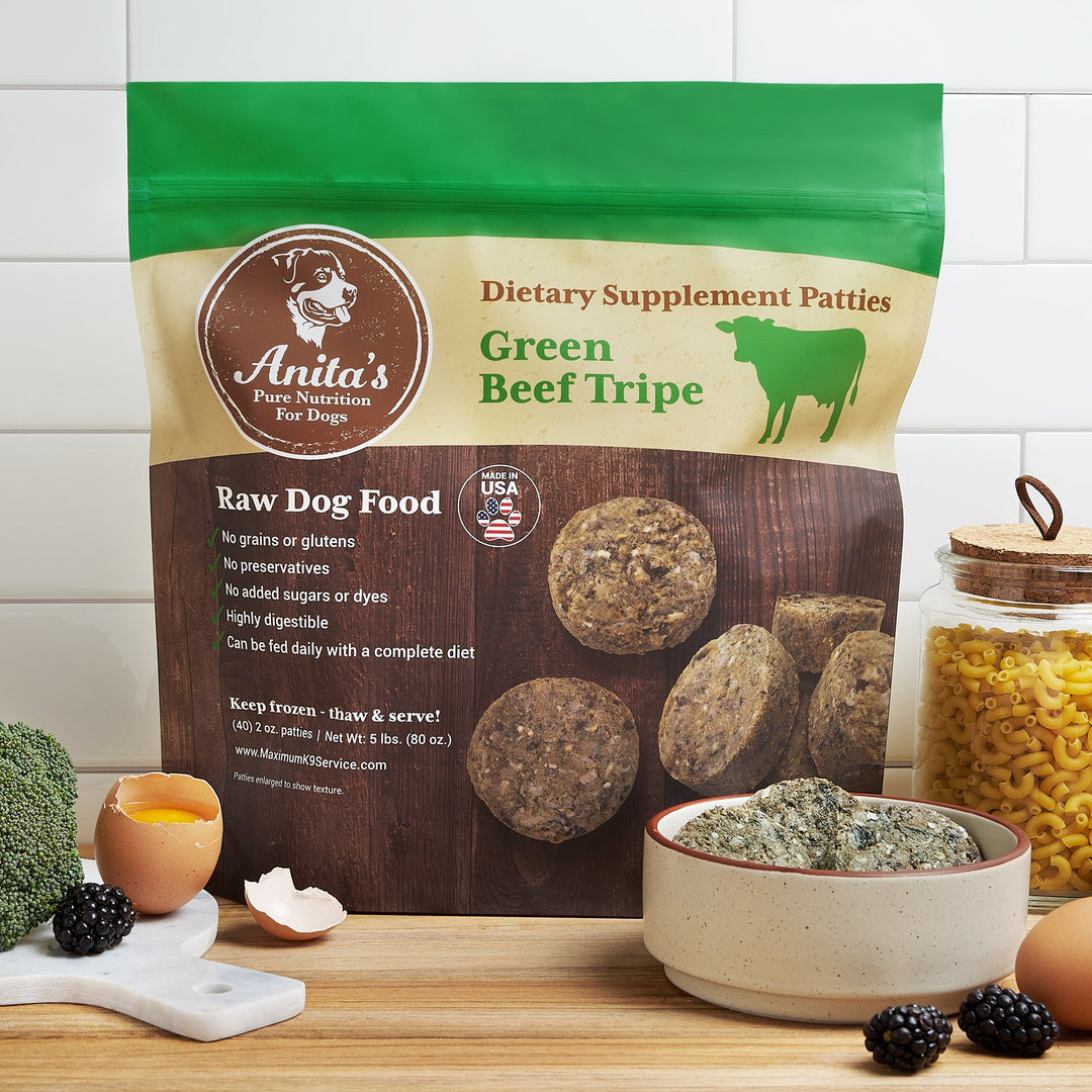 Green Tripe Patties for Dogs: Yummy and Healthy Treats!