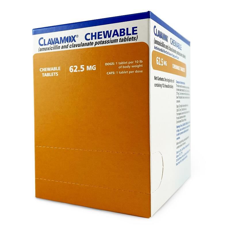 Get Clavamox Chewable for Dogs 375 mg: Fast Infection Relief.