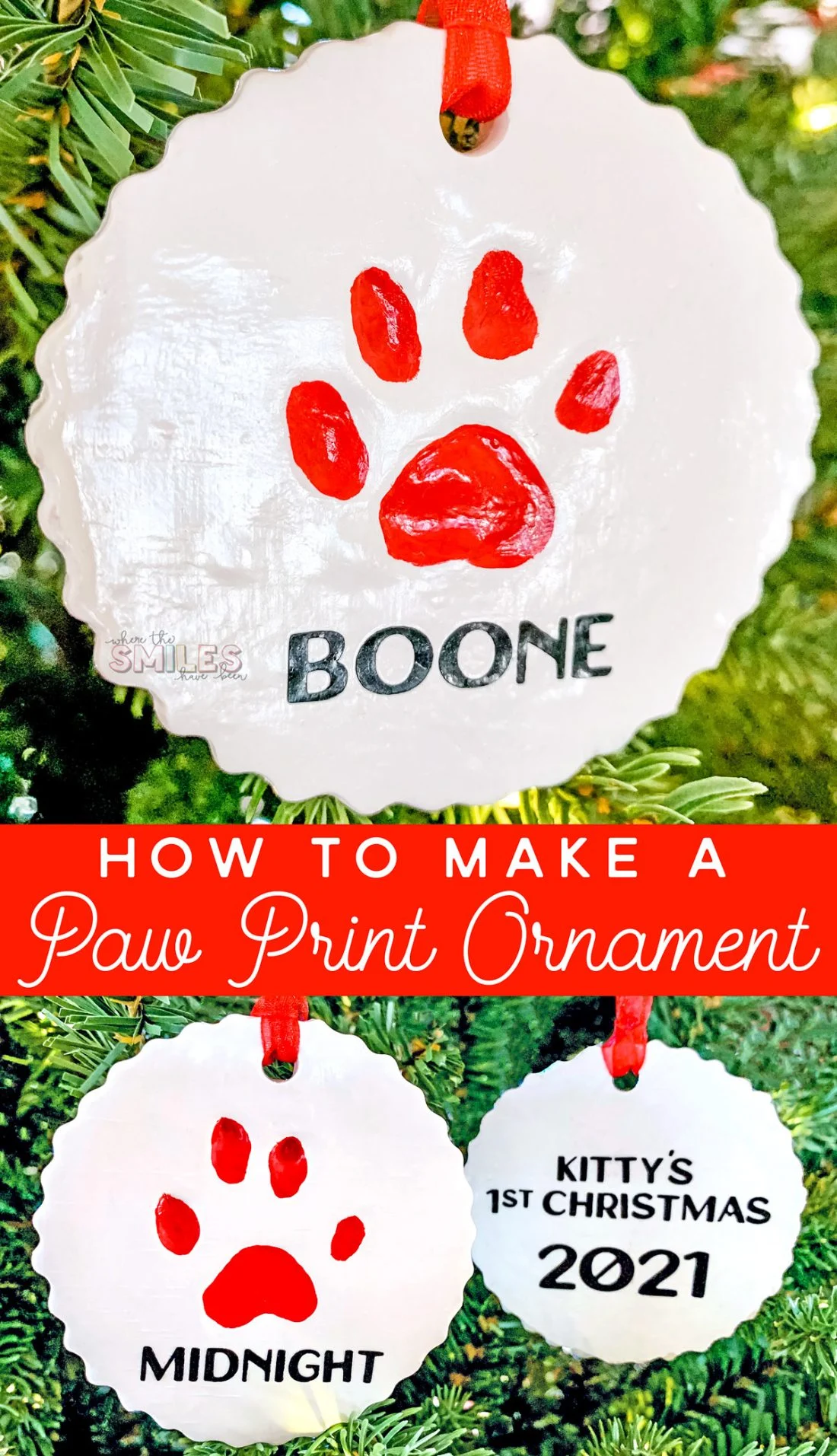 Adorable DIY Dog Print Ornament: A Keepsake to Love